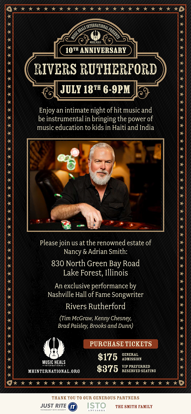 Rivers Rutherford - Music Heals International